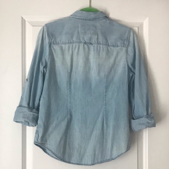 Express Denim Top - Picture 4 of 6